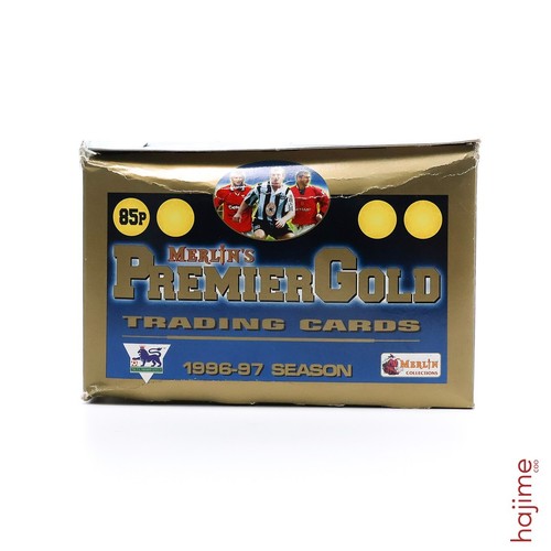 1996-97 Merlin Premier Gold Soccer Trading Card Box (36 Packets) - Picture 4 of 9