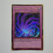 Yugioh TCG Card - 1x Time-Space Trap Hole - PGL3-EN039 NM - 1st Gold Secret Rare