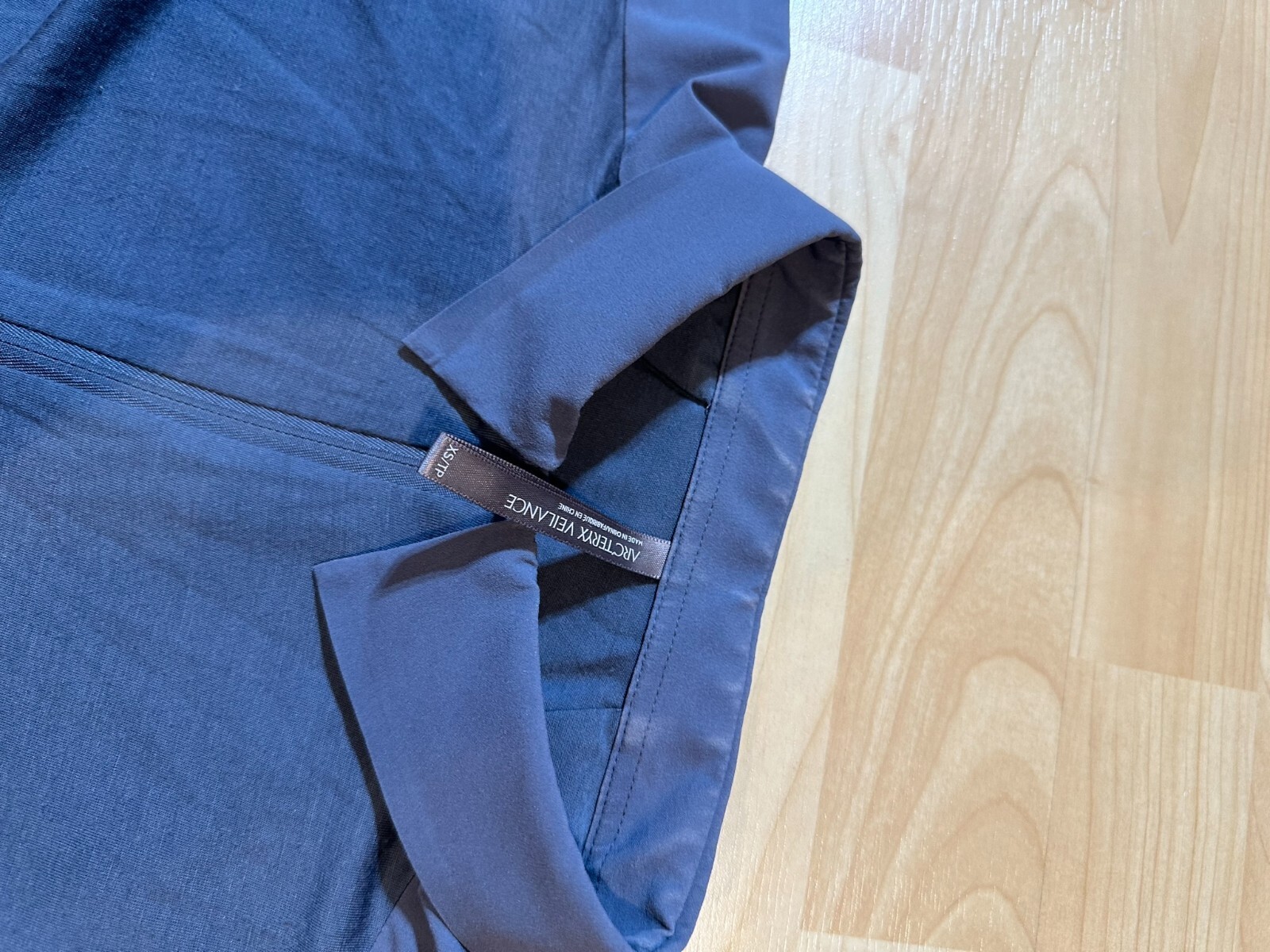 ARC'TERYX Arc’teryx Veilance Frame SS Polo Grigio 1 4 Zip Misto Lana Camicia Uomo XS