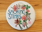 1970's SMOKING STINKS Pinback Button American Cancer Society — photo 2