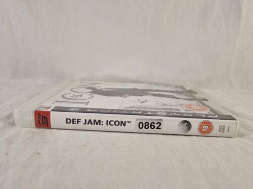 Def Jam Icon - PS3 PlayStation 3 Game - Rap Hip - Great Condition- Manual - Picture 3 of 8