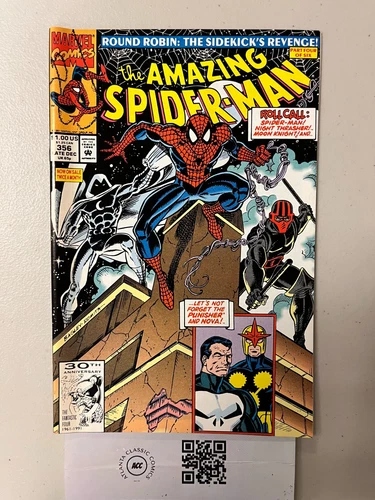 Amazing Spider-Man #356 VF-NM Marvel Comic Book 14 TJ63