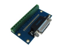 DB15 Female Signals Breakout Board Parallel Port Header Screw terminals