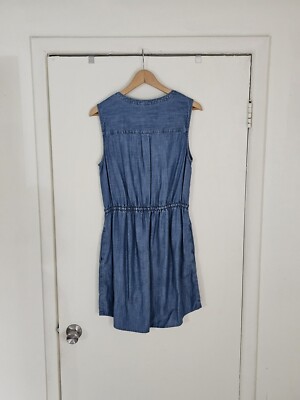 blue denim one piece dress DREFBUFY Womens Denim Maxi Dress Sleeveless Summer Casual Blue Cotton Boho Flowy Long Jean Sundresses for Women at Amazon Women's Clothing store