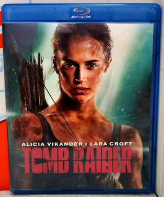 TOMB RAIDER ACTION 2018 BLU-RAY DISC ITALIENISCHE AUSGABE SEHR GUTER ZUSTAND