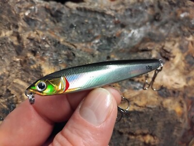 AEW RAPFEN WOBBLER ASP JERK UKELEI 8CM - 10 GRAMM SINKEND BARSCH KÖDER JERKBAIT