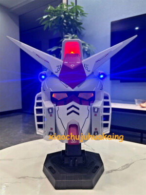 Gundam RX-78-2 Cosplay Wearable Helmet Mask Touch Control LED Eyes
