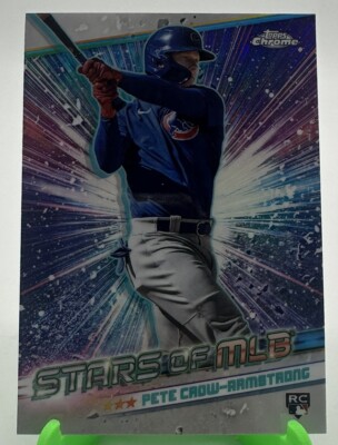 2024 Topps Series 1 - Stars of MLB Chrome #CSMLB-25 Pete Crow-Armstrong (RC)