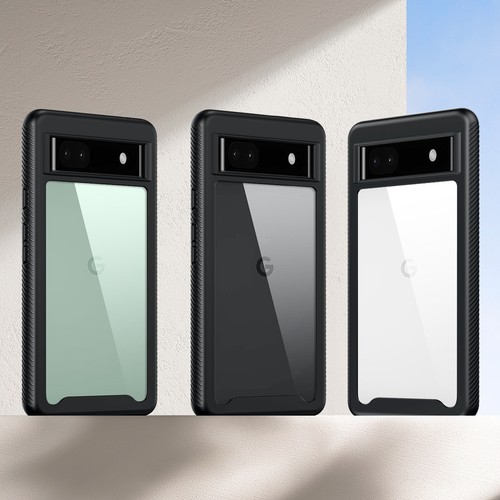 For Google Pixel 6A Shockproof Protective Phone Case Cover & Screen Protector - Imagen 8 de 9