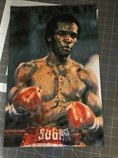 Sugar Ray Leonard 4 Kings Of Boxing 11x17 Boxing Poster Wall Art  Iconic Boxer