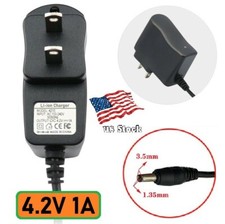 4.2V 1A AC/DC Adapter Power Supply for Home Electrics with 3.5x1.35mm DC Plug