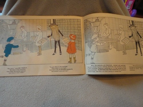 Planters Paint Book #2 1929 Peanut Mr. Peanut Vintage - Picture 7 of 9
