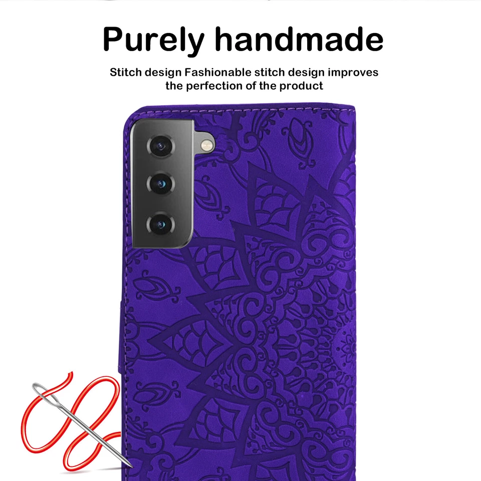 For iPhone 16 Pro Max 15 14 13 12 11 XR Magnetic Leather Wallet Flip Phone Case - Image 2 of 4