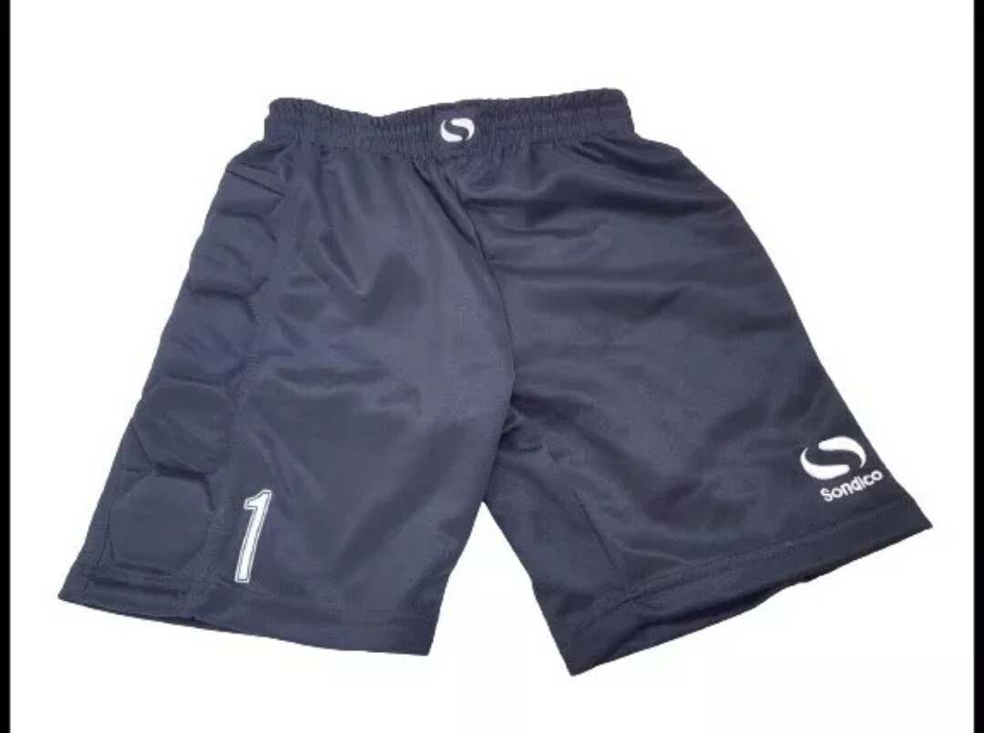 Sondico Boys Black Football Shorts Age 11-12 Years