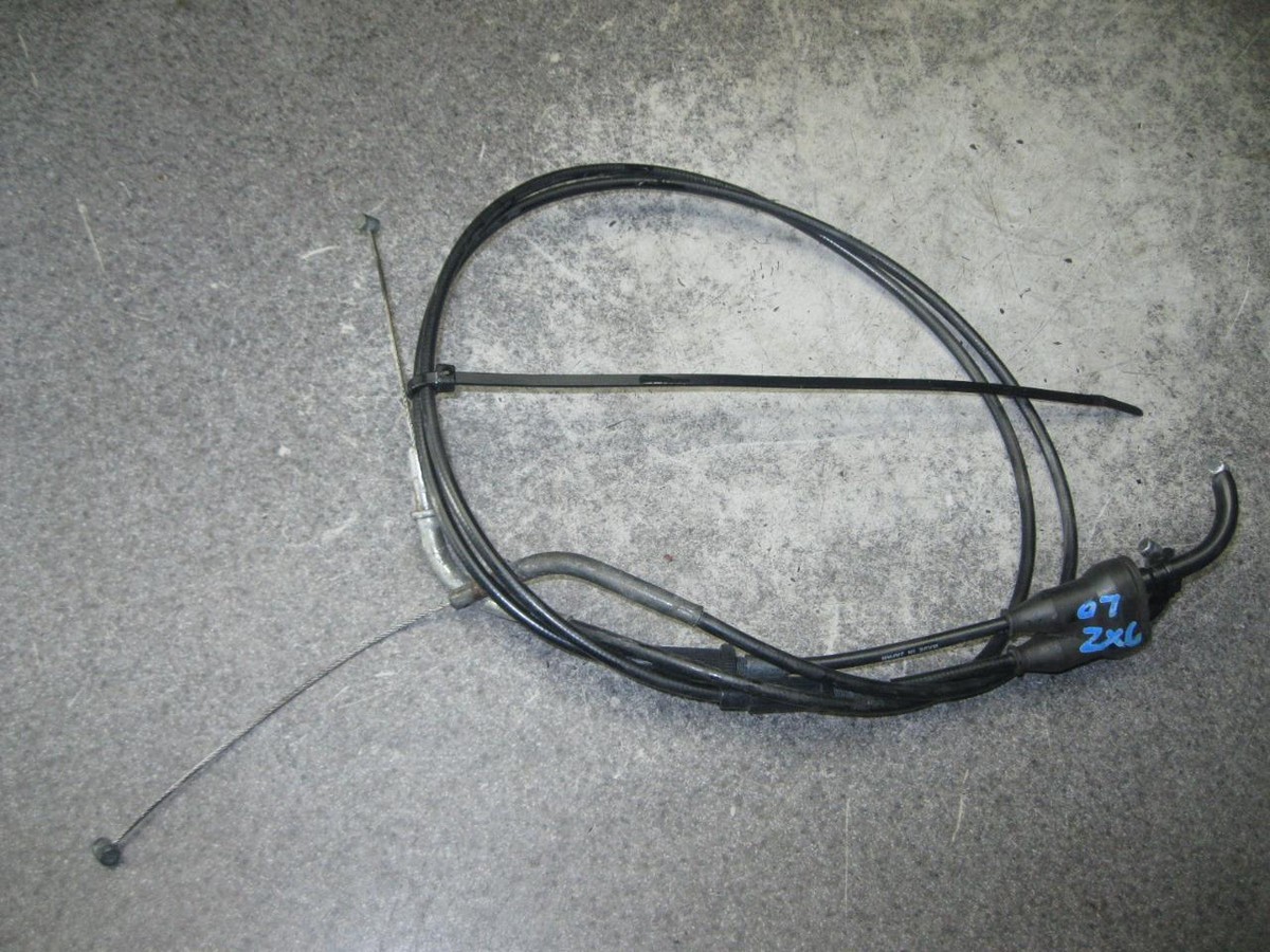 【MY】2本セット 07 Kawasaki Ninja ZX6R ZX-6R Throttle Cables 13F | eBay