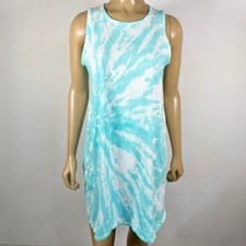 J. Crew Women’s Size Extra Small XS Sleeveless Tie Dyed Tank Dress 100% Cotton