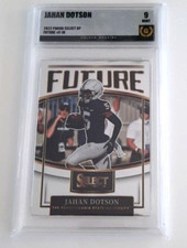 Jahan Dotson 2022 Select Draft Picks Future RC #F-JD GG 9 Mint - WR Commanders