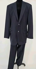 Brooks Brothers Golden Fleece Suit Navy Fitzgerald Vitale Barberis Canonico 
