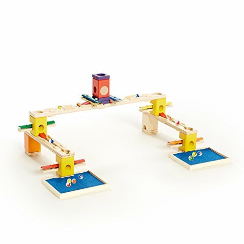Hape E6012 Music Motion Wooden Chimes Game Quadrilla Marble Runs