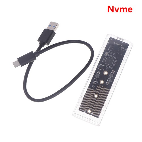 M.2 NVME PCIe /NGFF SATA /Dual Protocol SSD USB Type C 10Gbps M2 Hard Disk B _xa - Afbeelding 15 van 15