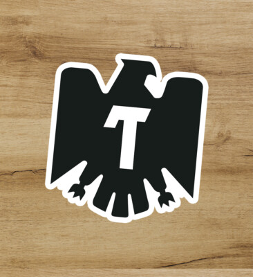 Tecate Eagle Beer Logo Premium Quality Vinyl Sticker Decal 3x2.5 in