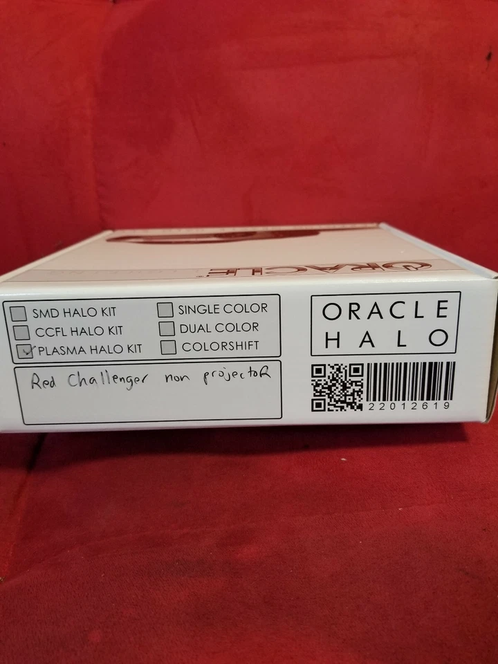 ORACLE Halo Kit for NON-Projector Headlights for 08-14 Dodge Challenger / RED - Image 3 of 3