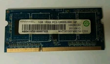Ramaxel 1GB 1RX8 PC3-10600S-999 DDR3-1333 MHz Laptop Memory Module