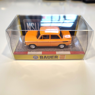BAUER HO Slot Car  NSU TTS Targa Orange Rare Vintage #4512  NOS in package