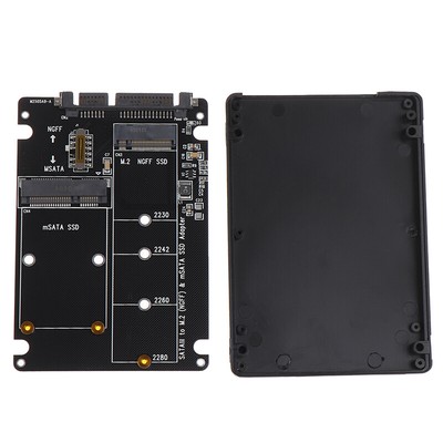 NGFF To SATA 3 HDD Enclosure MSATA SSD Adapter M.2 SATA Protocol Adapter Board