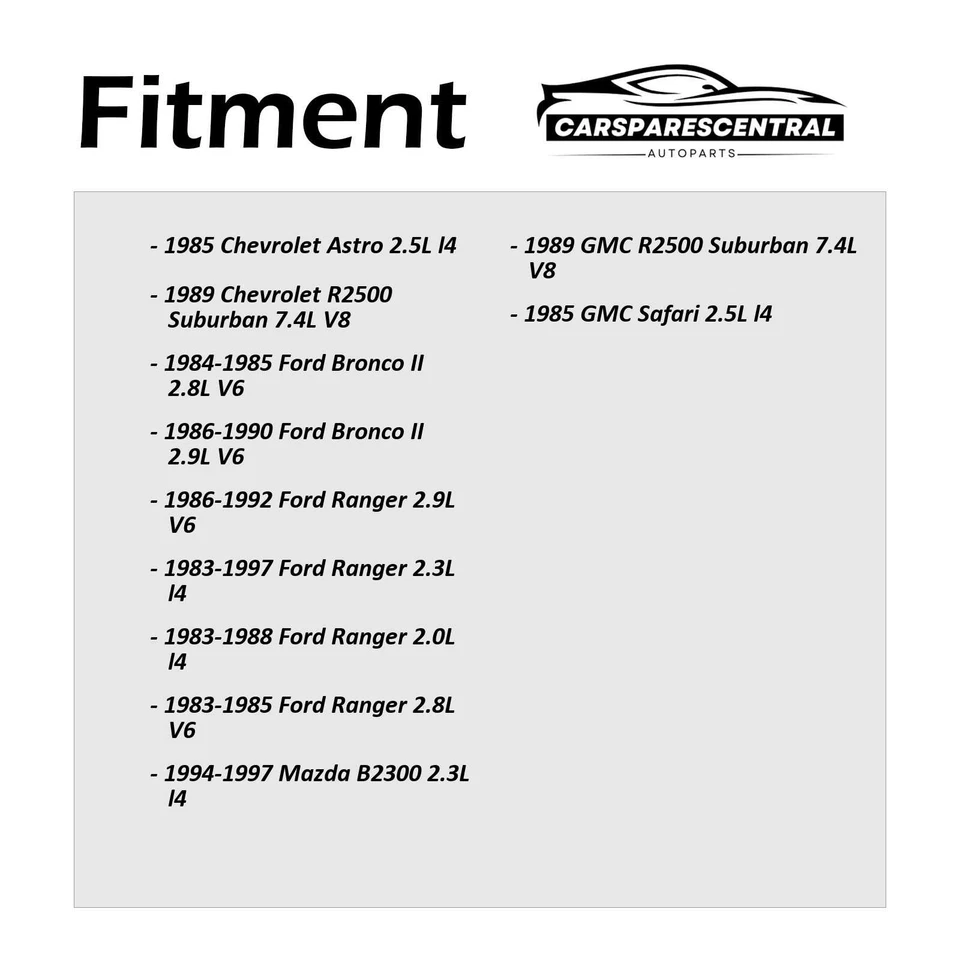 Embrague ventilador de refrigeración motor GMC R2500 Suburban 1985 2,5 L 7,4 L 1989 para GMC Safari Foto 2 de 4