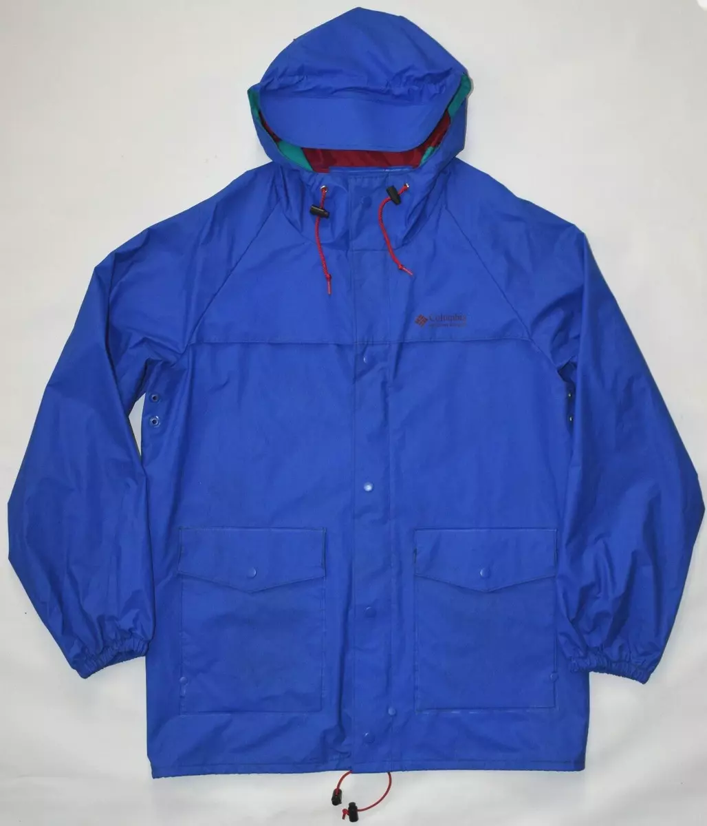 Columbia pvc rain jacket deals