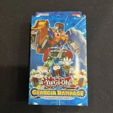 YUGIOH 1ST ED GEARGIA RAMPAGE STRUCTURE DECK FACTORY SEALED NEW