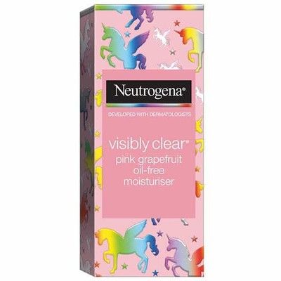visibly clear pink grapefruit moisturiser