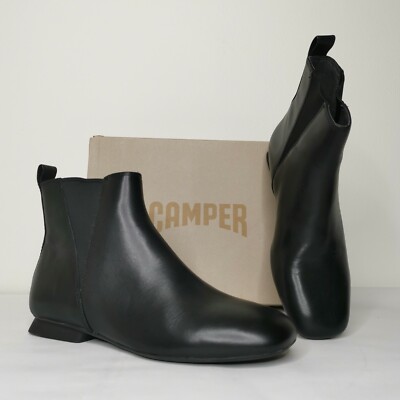 Camper Casi Myra Women's Boots Black Leather Multi Size
