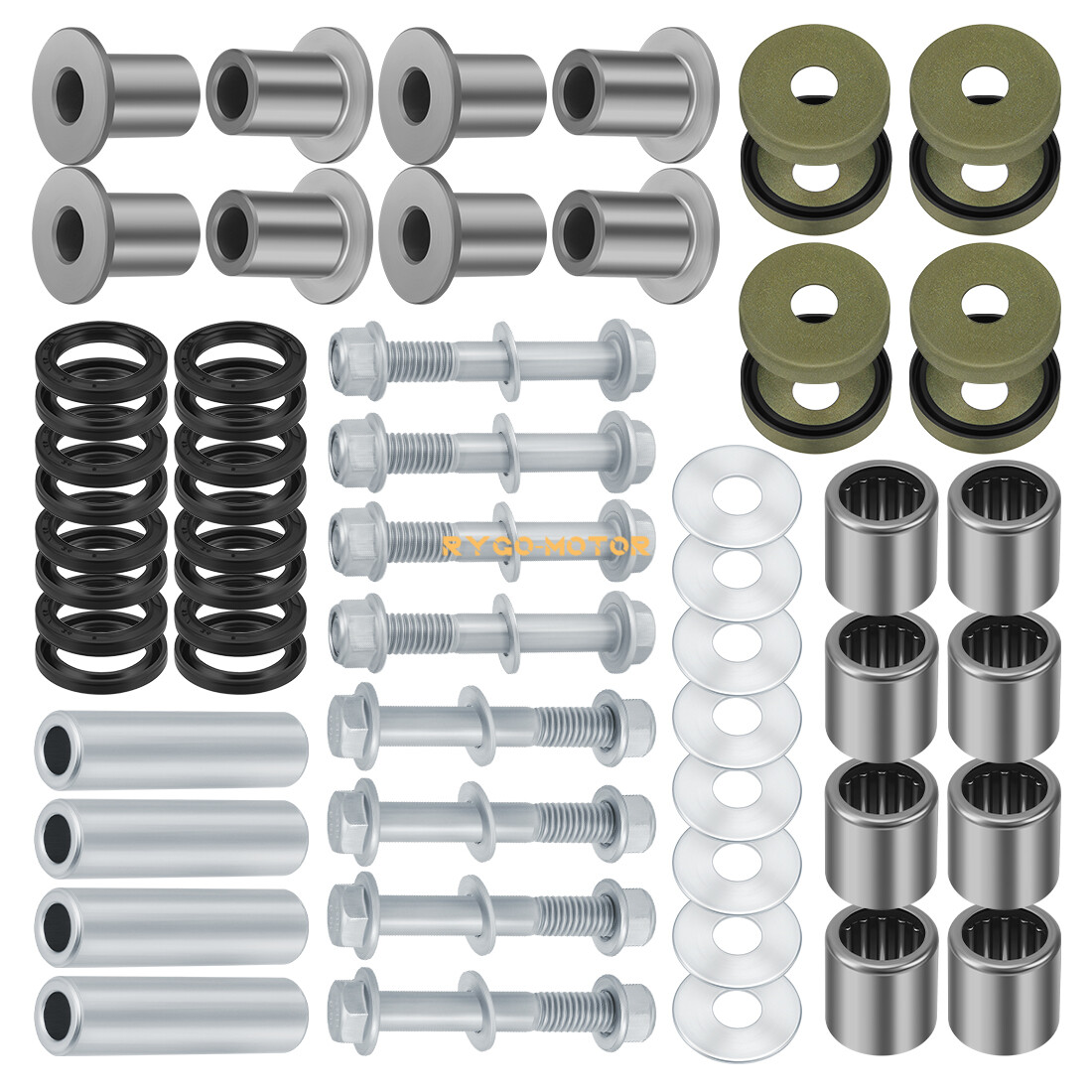 Kawasaki KFX400 Bushings JAVIK Front Lower A Arm Bushing Seal Kit