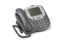 Lot of (5) Fully Refurbished Avaya 2420 Digital Phone - Grey 