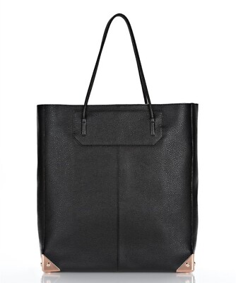 ALEXANDER WANG アレキサンダーワン　Prisma tote bag Alexander Wang Prisma Tote Bag Large Black Pebbled Leather Tote