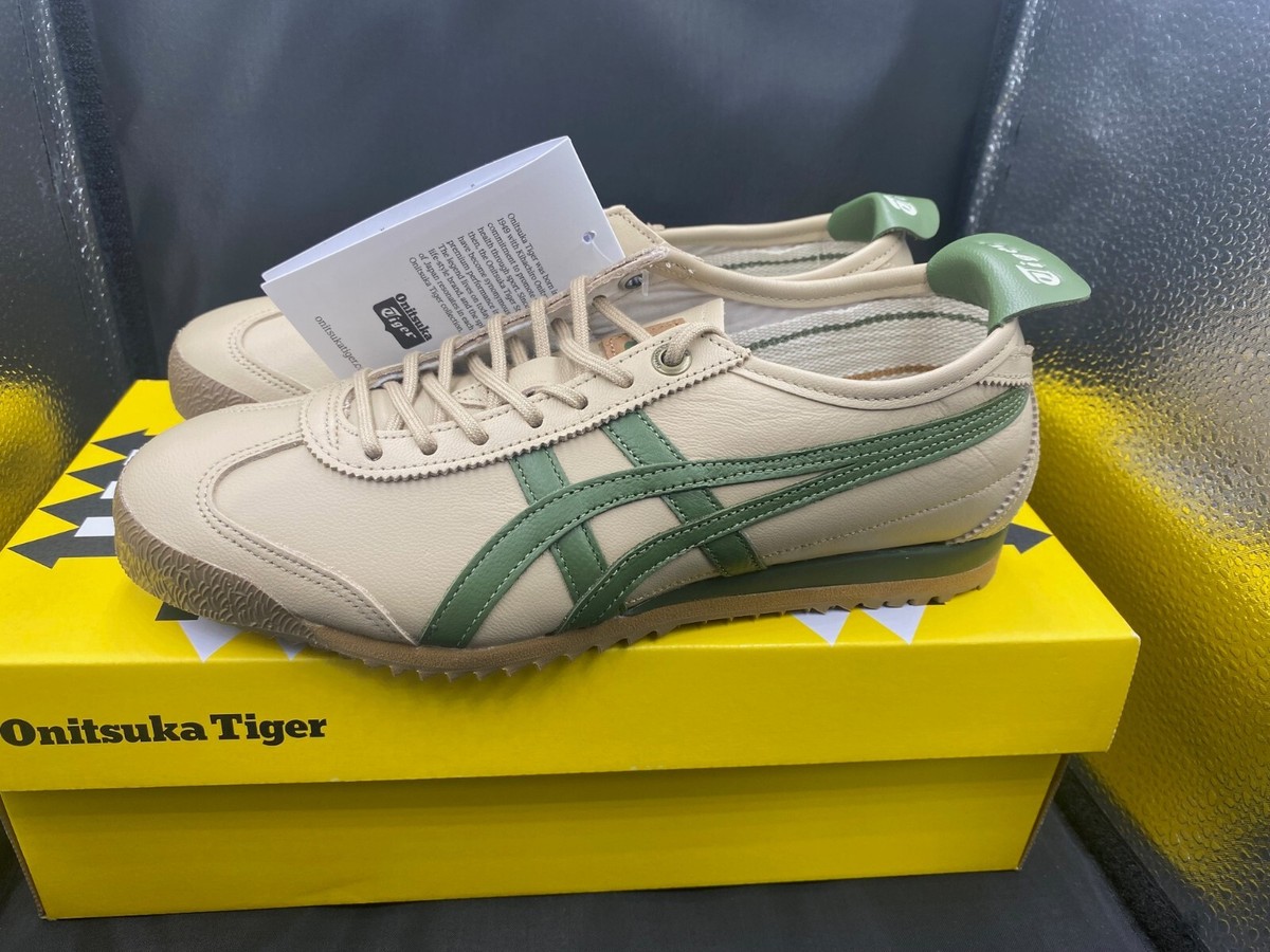 Onitsuka tiger Mexico 66 SD BEIGE/GREEN new for UNISEX from Japan