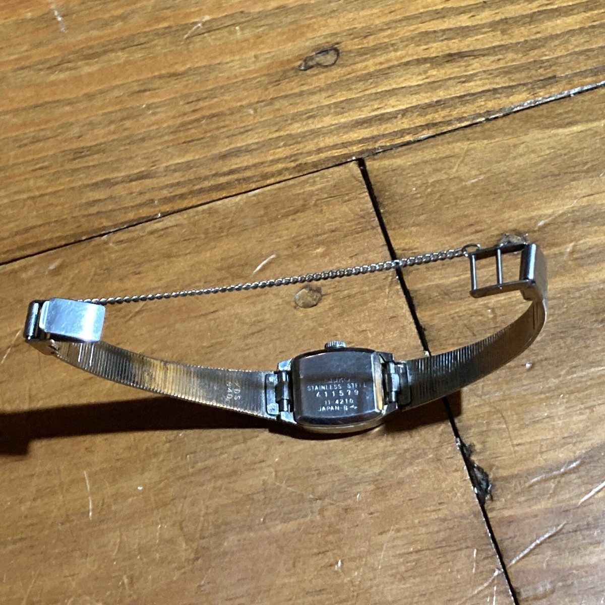 Vintage Seiko Womens 11-4210 Manual Wind Watch Silver Tone | eBay