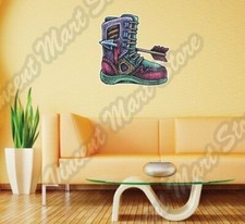 Snowboarding Snowboard Boot Bow Arrow Wall Sticker Interior Decor 20"X25"