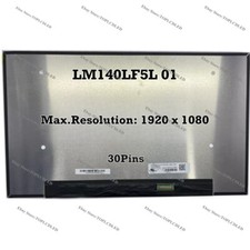 LM140LF5L 01 14.0'' Laptop LCD Screen Panel 1920 1080 EDP 30Pins 60Hz Digitizer
