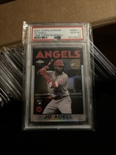 Pop 10 PSA 10 Jo Adell 2021 Topps Chrome 35th 1986 Refractor #86BC-11 RC Angels