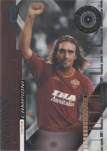 2019 Panini WCCF Footista 2001 Legends Gabriel Batistuta AS Roma