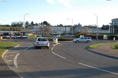 Foto 6x4 Petheram Brücke Kreisverkehr St Andrews Eingangspunkt in die Stadt f c2007