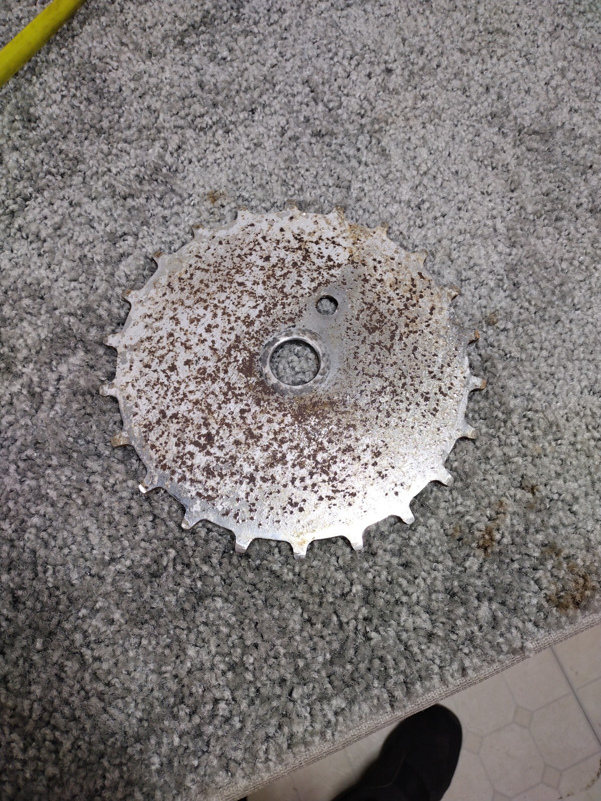 Vintage 1930's-40's Prewar Murray Elgin Mercury 22t bicycle solid sprocket Twin 