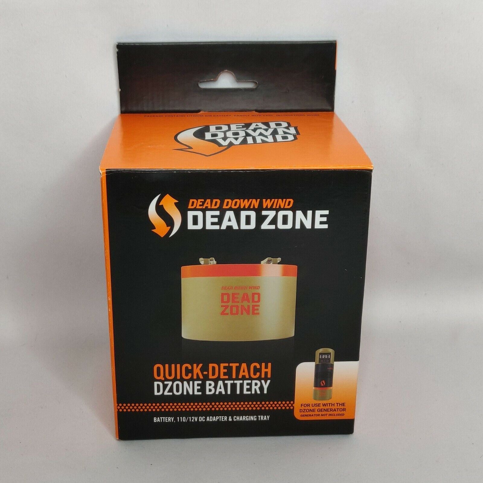 NEW Dead Zone Quick Detach Dzone Battery and 110/12V DC Adapter Charging Tray