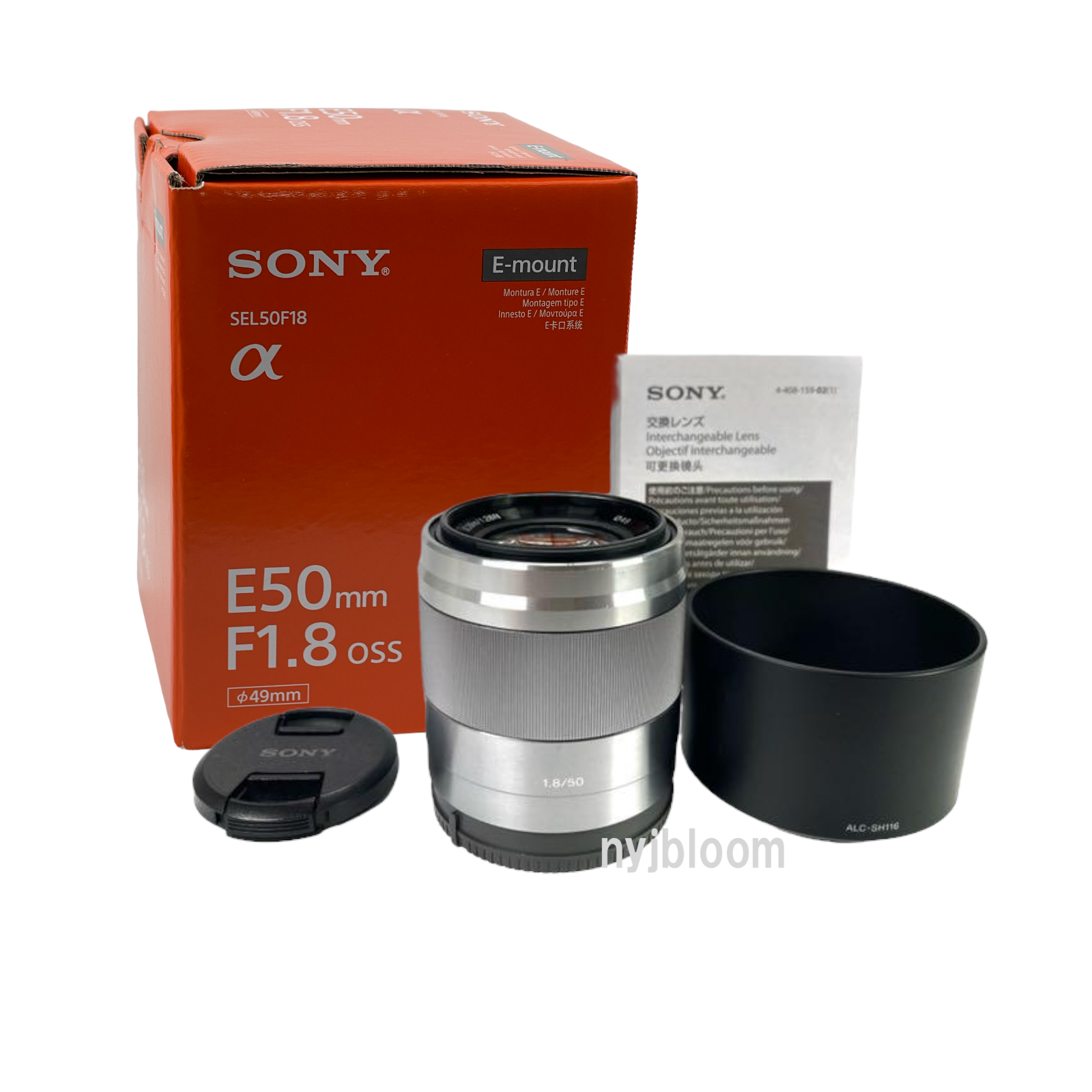 Sony Objectif standard SEL-50F18F (focale fixe, 50 mm, F1.8, plein format,  adapté aux séries A7, A6000, A5100, A5000 et Nex, monture E) Noir :  : High-Tech