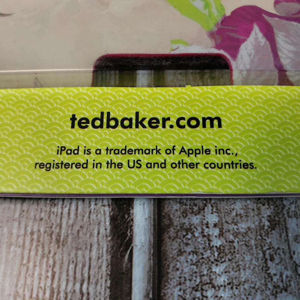 NWT Ted Baker London Trasured Orchid & Hot Pink Tablet Case iPad 2 or iPad 3 - Image 4 of 4