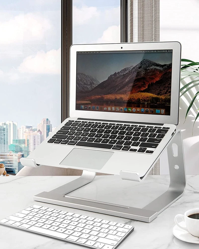 Laptop Stand, Computer Stand for Laptop, Aluminium Laptop Riser, Ergonomic Lapto