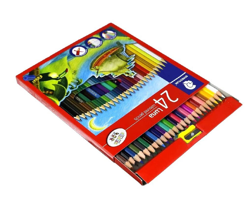 4 Set of 24pcs Staedtler Luna Permanent Colored Pencils Colour - Image 4 of 4